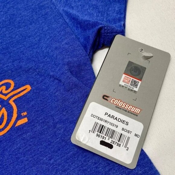 Colosseum Boise State BSU Broncos T-Shirt Women's Size Medium Cotton Touch NWT - Picture 4 of 7